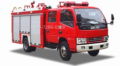 东风2.7吨水罐消防车新款图片