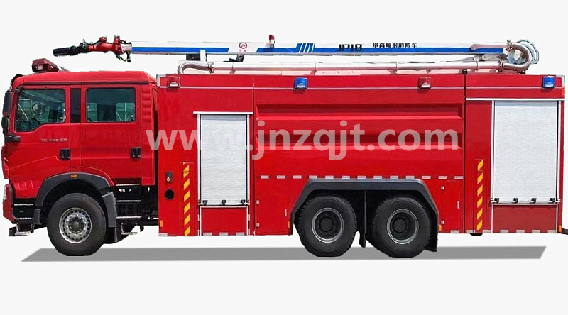 重汽T5G18米举高喷射消防车图片